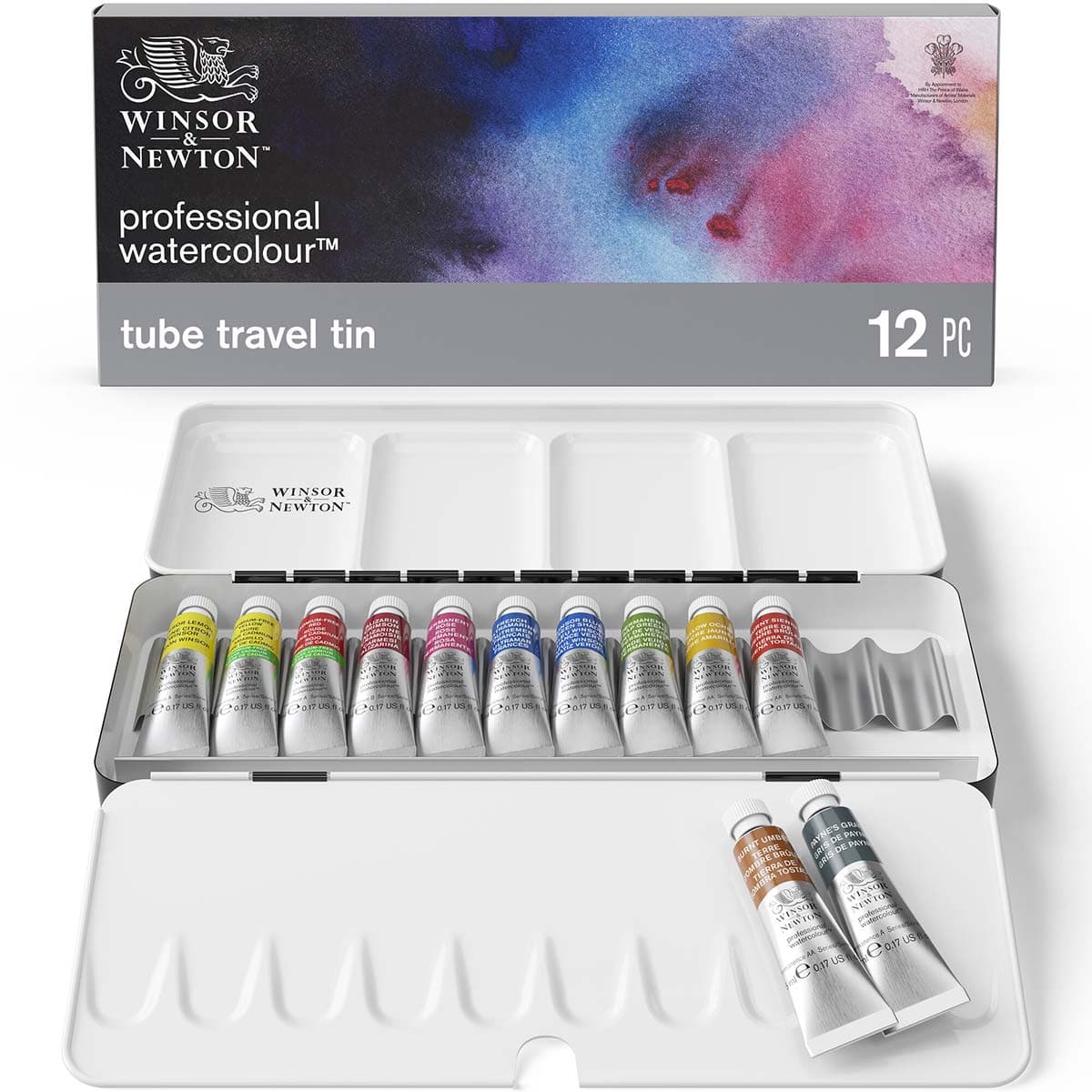 Lightweight Metal Box (12 x 5ml Tubes) - Professional Waterc