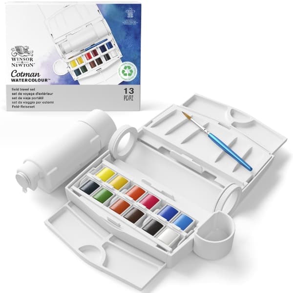 Cotman Watercolours Field Plus - 12 s