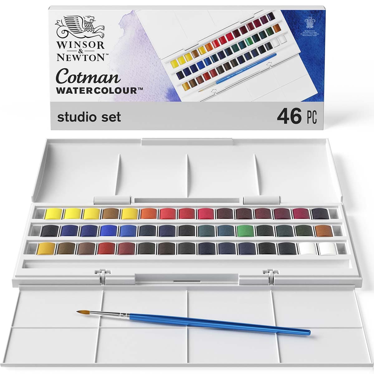 Cotman Watercolours Studio Set - 45 s