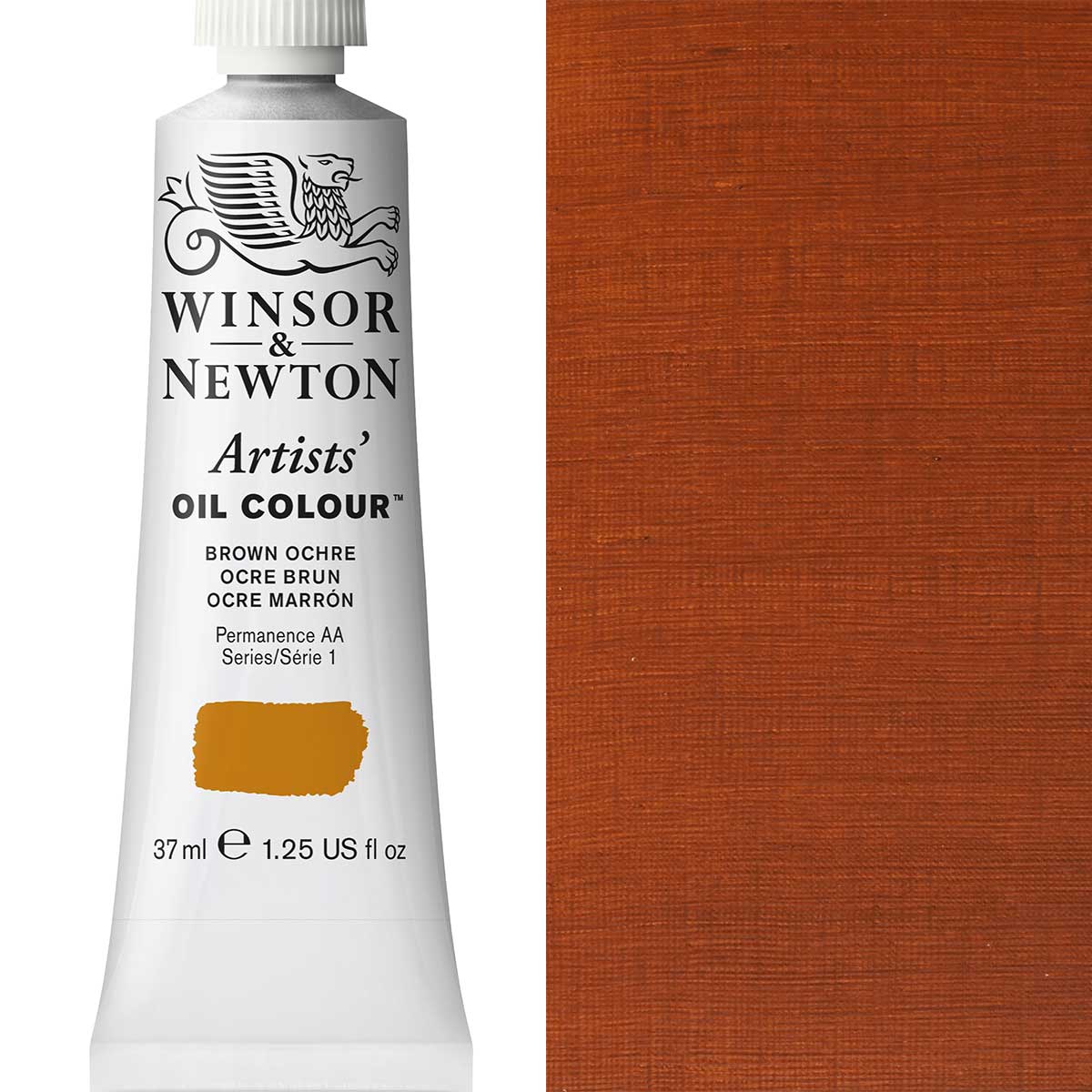 37ml Brown Ochre - Artists' Oil