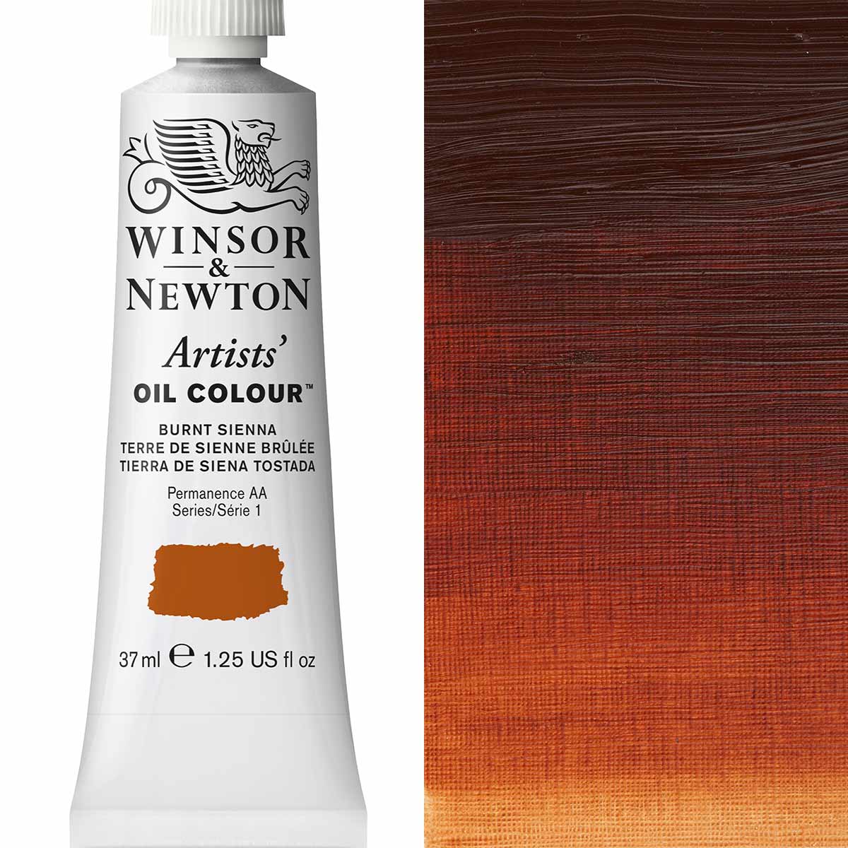 37ml Burnt Sienna - Artists' Oil