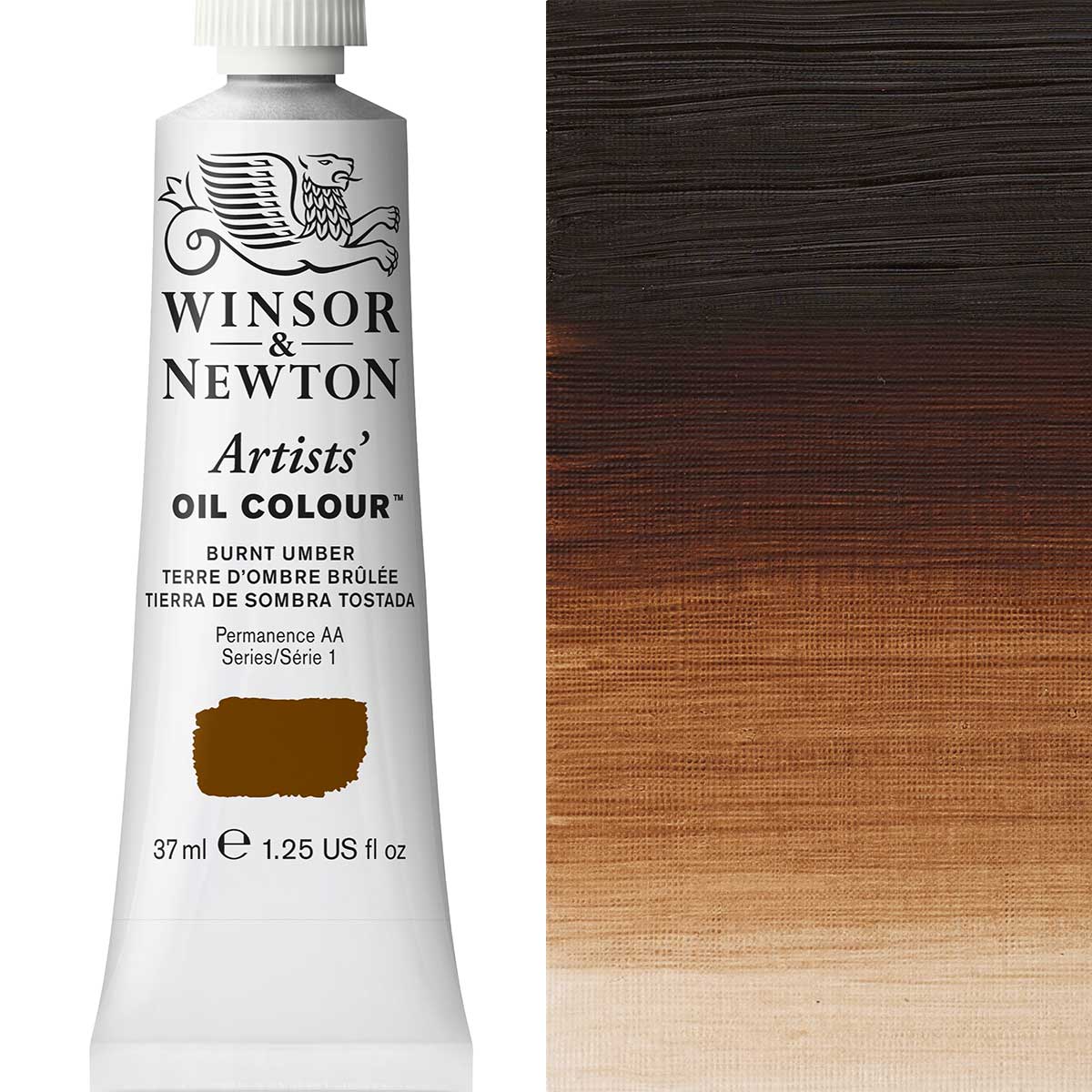 37ml Burnt Umber - Artists' Oil