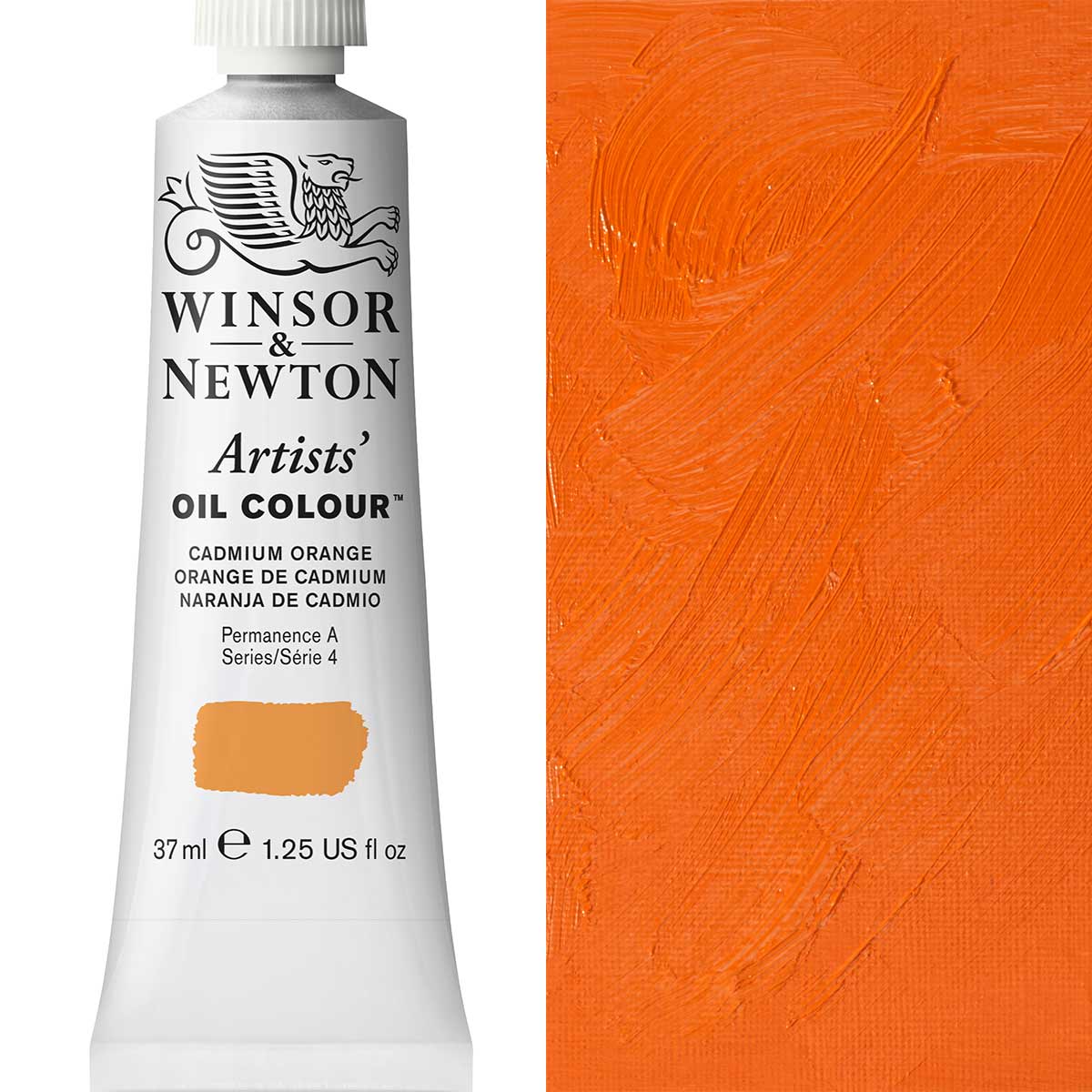 37ml Cadmium Orange - Artists' Oil