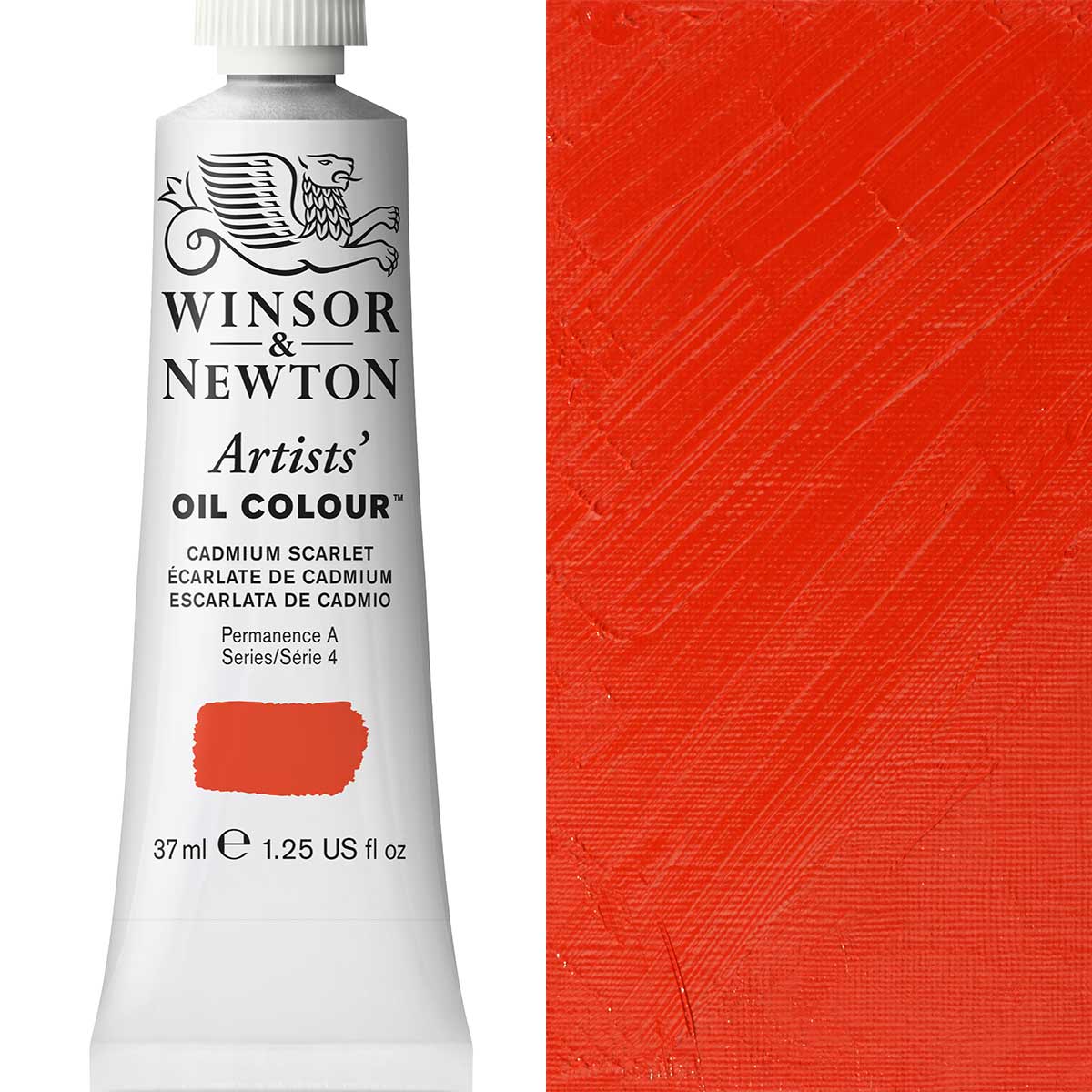 37ml Cadmium Scarlet - Artists' Oil
