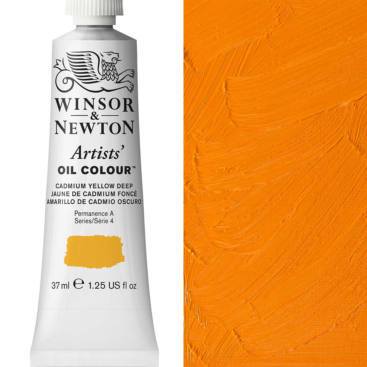 37ml Cadmium Yellow Deep - Artists' Oil