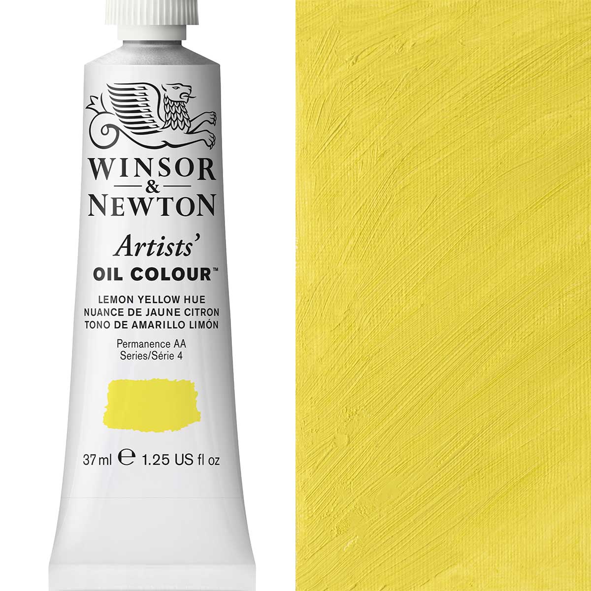 37ml Lemon Yellow - Artists' Oil