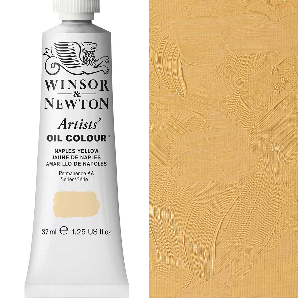 37ml Naples Yellow - Artists' Oil
