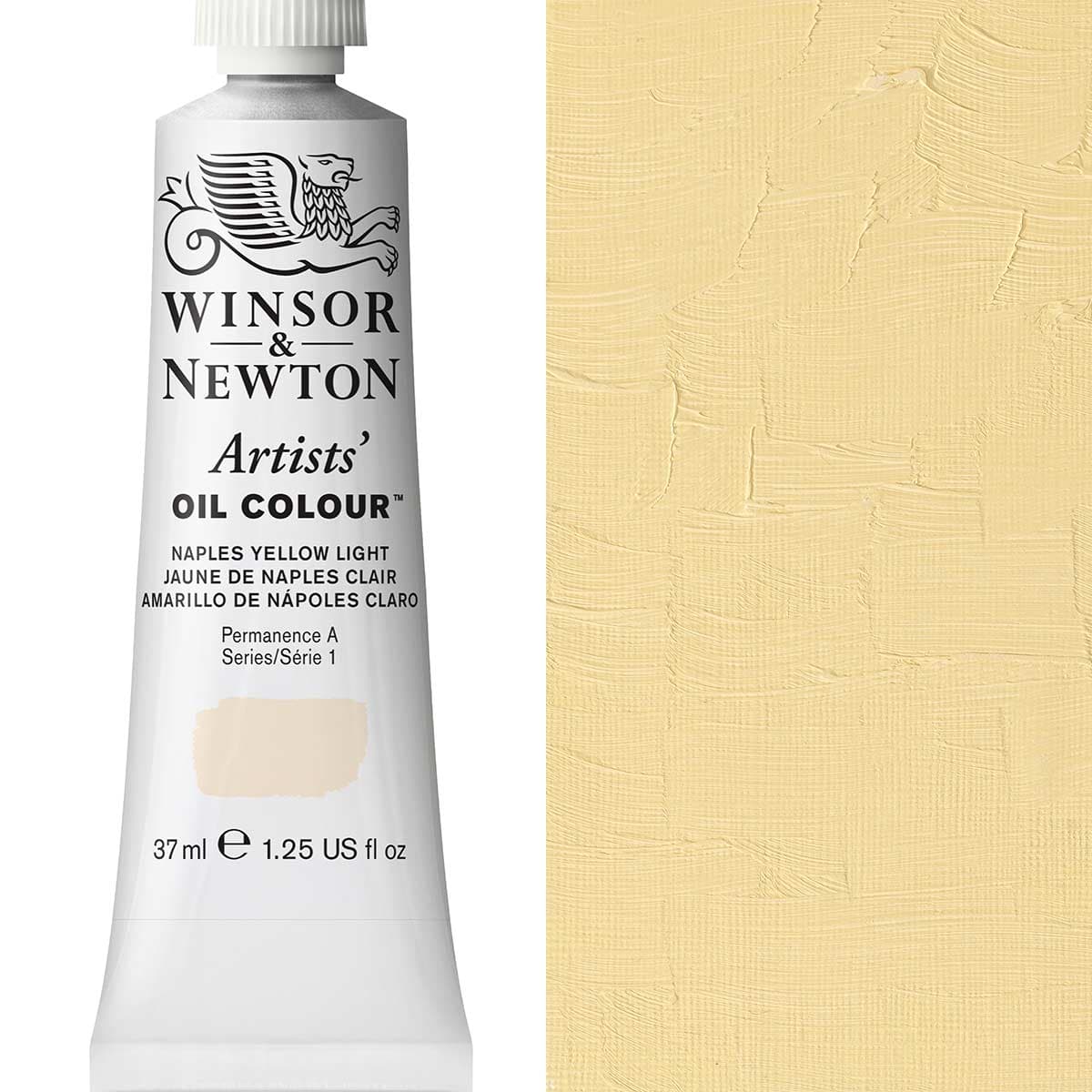 37ml Naples Yellow Light - Artists' Oil