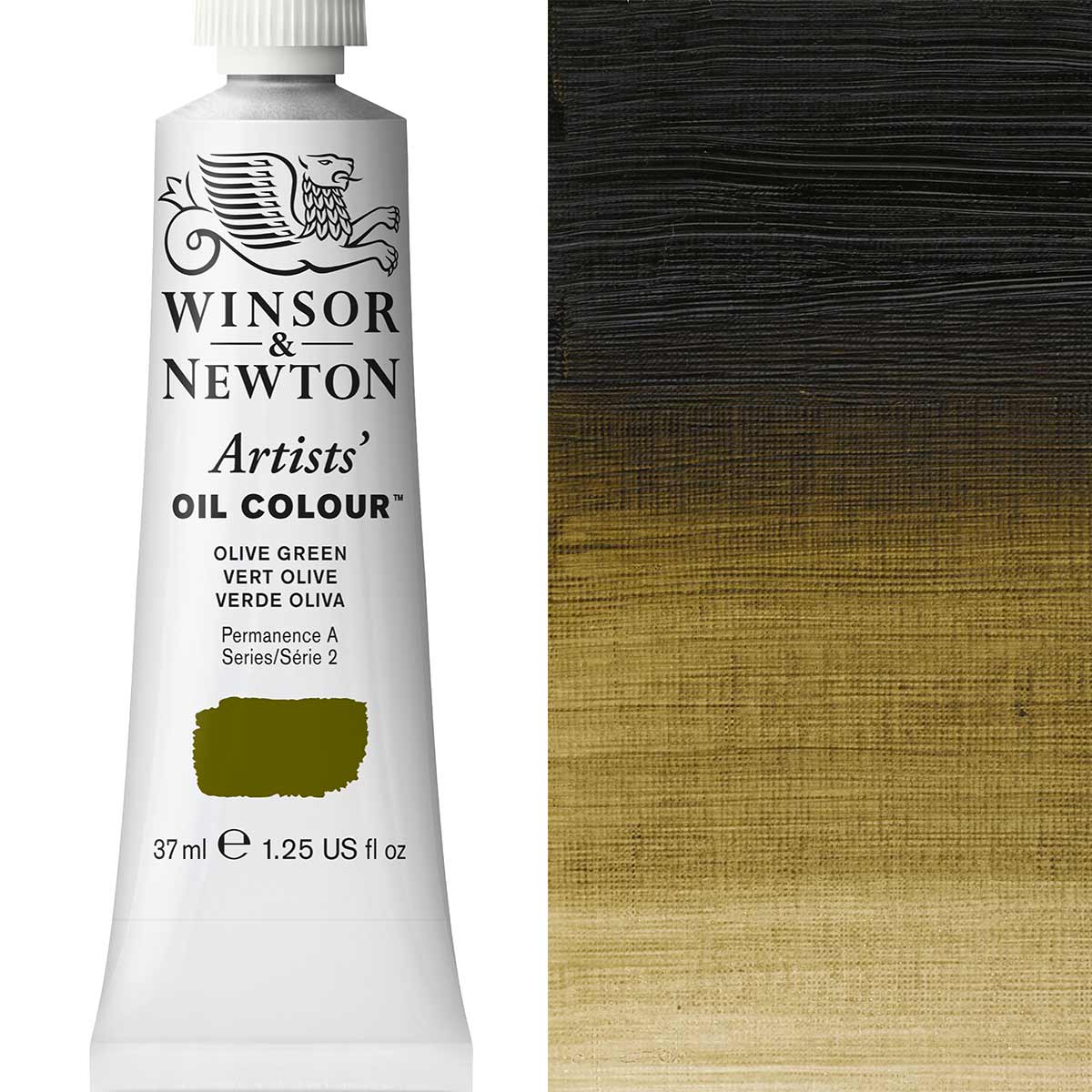 37ml Olive Green - Artists' Oil