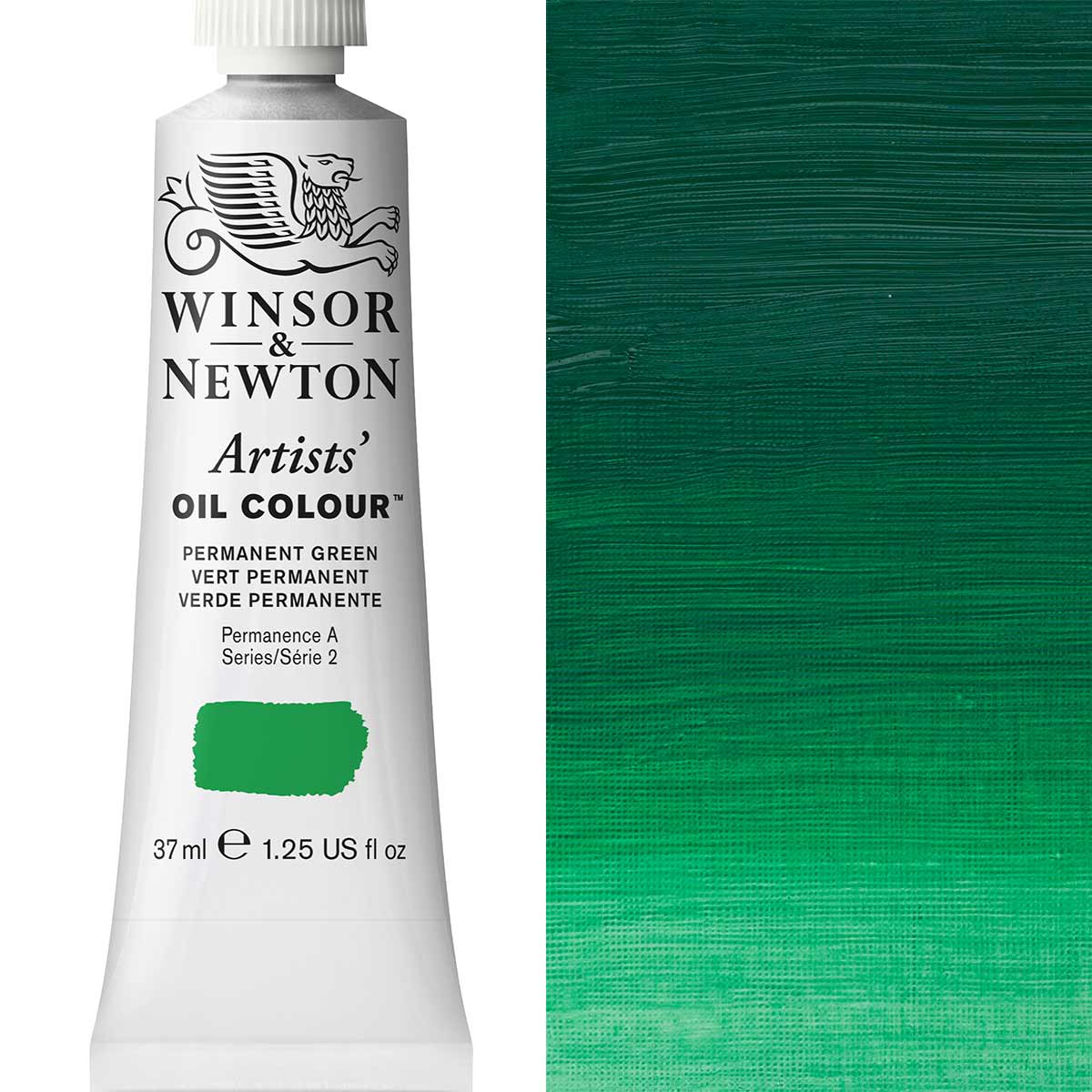 37ml Permanent Green - Artists' Oil