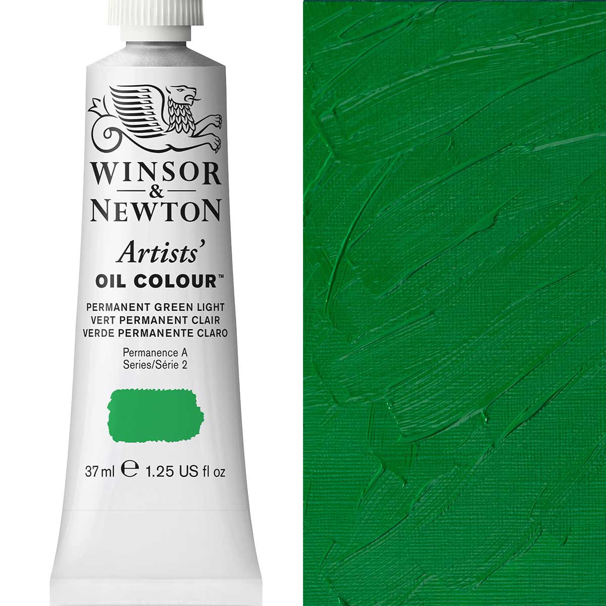 37ml Permanent Green Light - Artists' Oil