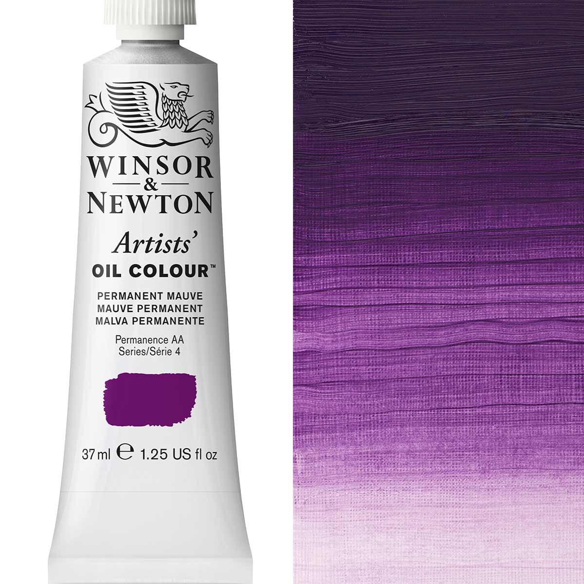 37ml Permanent Mauve - Artists' Oil
