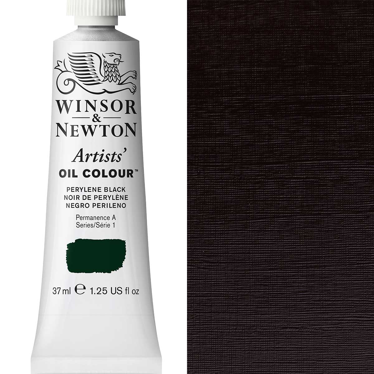 37ml Perylene Black - Artists' Oil