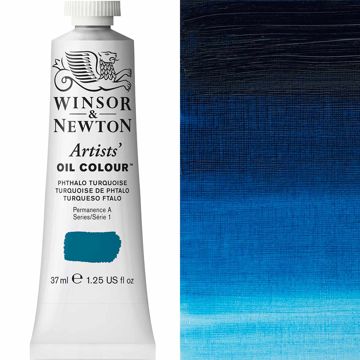 37ml Phthalo Turquoise - Artists' Oil