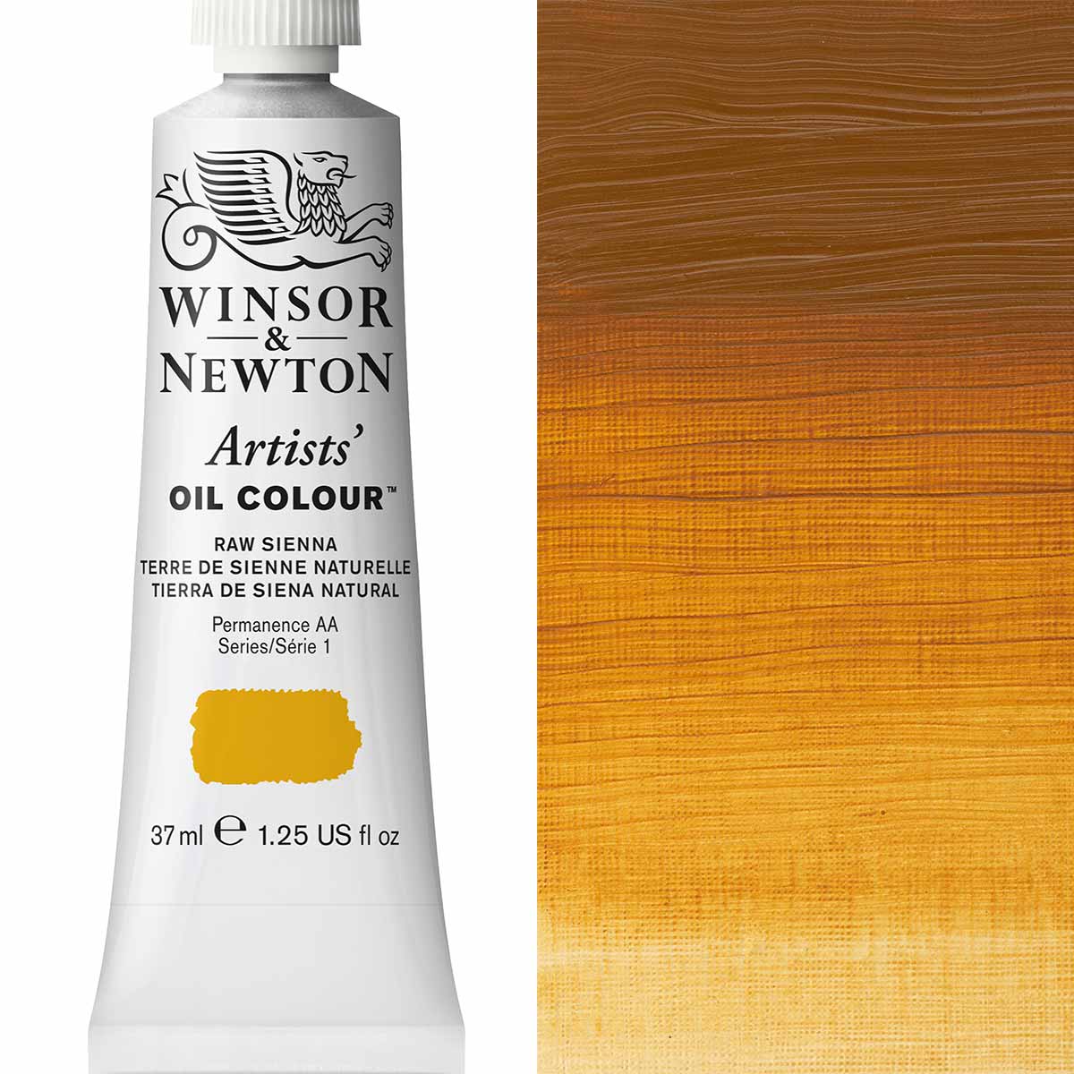 37ml Raw Sienna - Artists' Oil