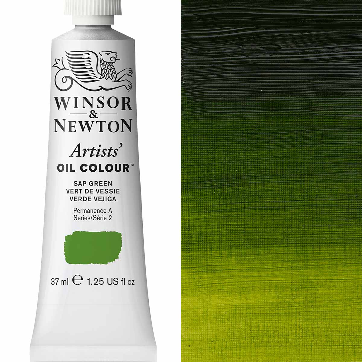 37ml Sap Green - Artists' Oil