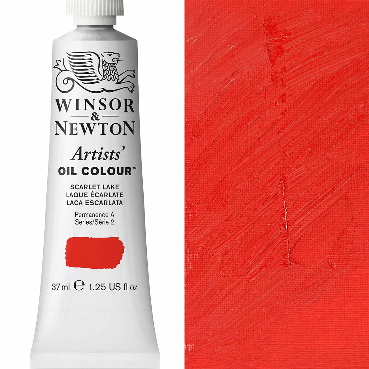 37ml Scarlet Lake - Artists' Oil