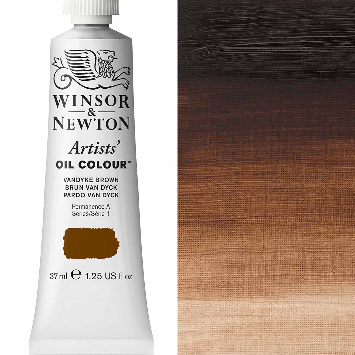 37ml Vandyke Brown - Artists' Oil