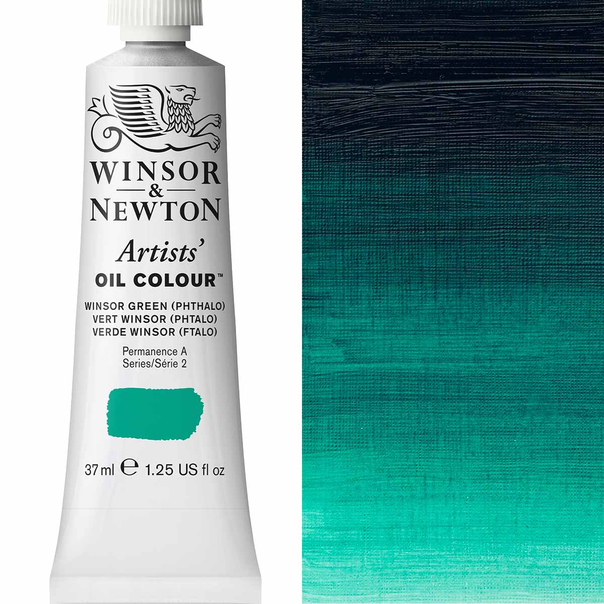 37ml Winsor Green - Artists' Oil