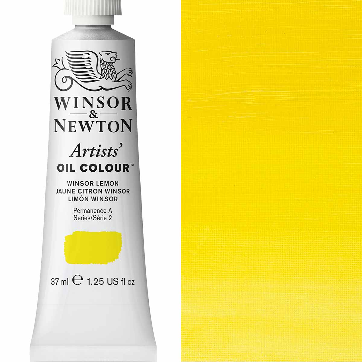 37ml Winsor Lemon - Artists' Oil