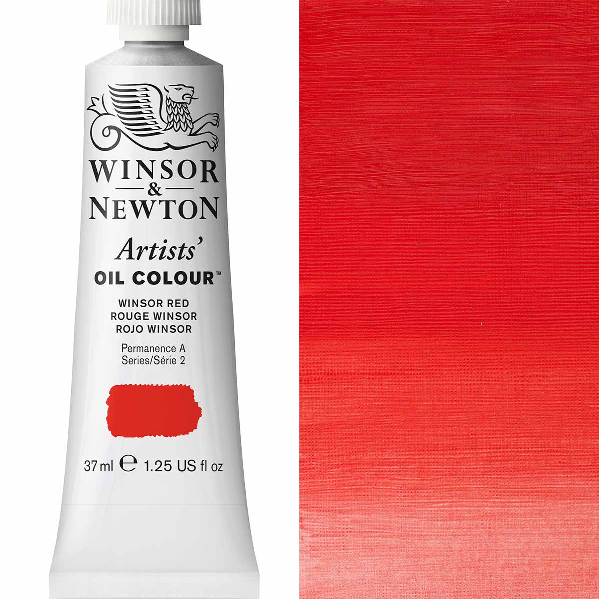 37ml Winsor Red - Artists' Oil