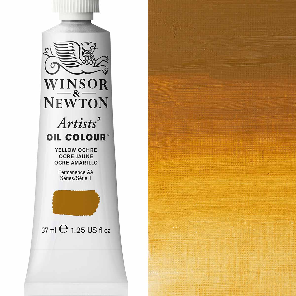 37ml Yellow Ochre - Artists' Oil