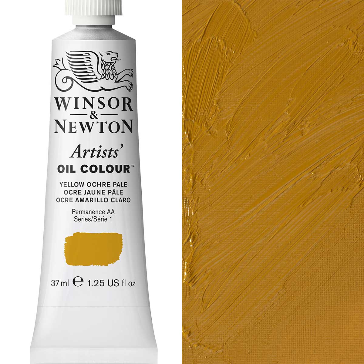 37ml Yellow Ochre Pale - Artists' Oil