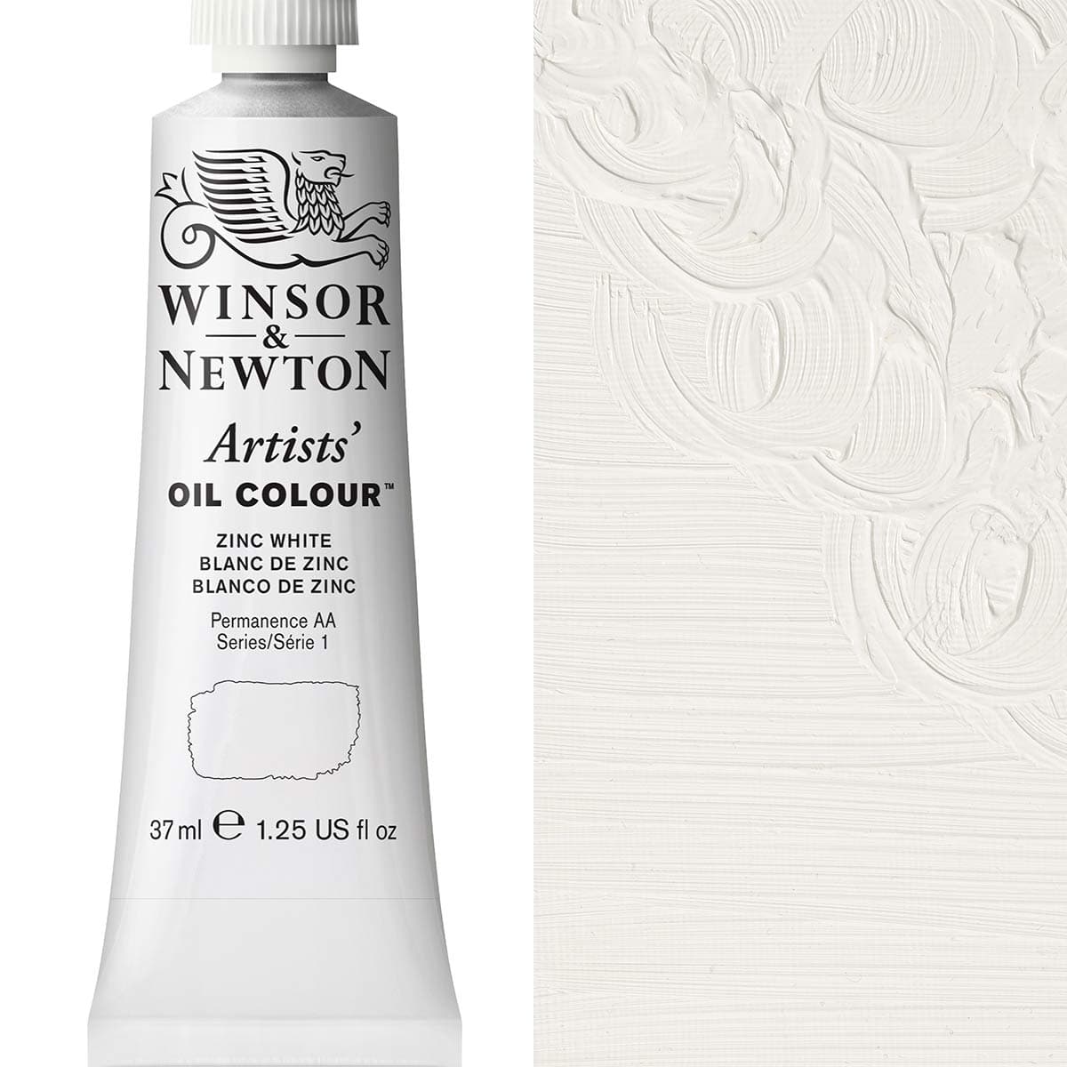37ml Zinc White - Artists' Oil