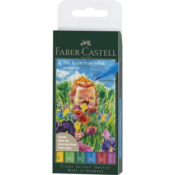 PITT ARTIST PEN BRUSH SPRINGTIME WLT 6