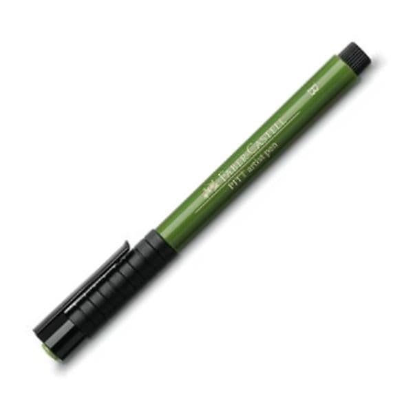 PITT ARTIST PEN BRUSH PERMANENT GREEN OLIVE 167
