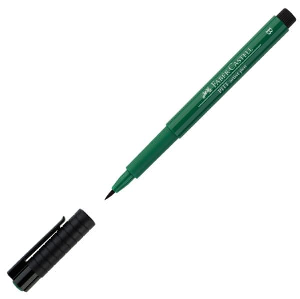 PITT ARTIST PEN BRUSH DARK PHTHALO GREEN