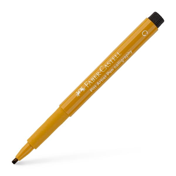 PITT CALLIGRAPHY ARTIST PEN GREEN GOLD 268