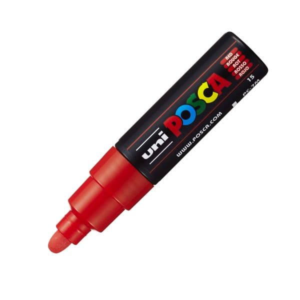 POSCA PC-7M BULLET TIP RED