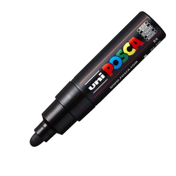POSCA PC-7M BULLET TIP BLACK