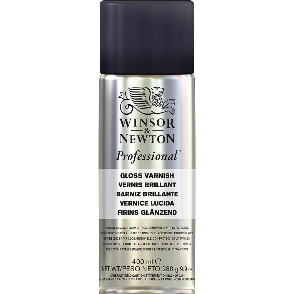 W&N Professional Gloss Varnish Spray 400ml