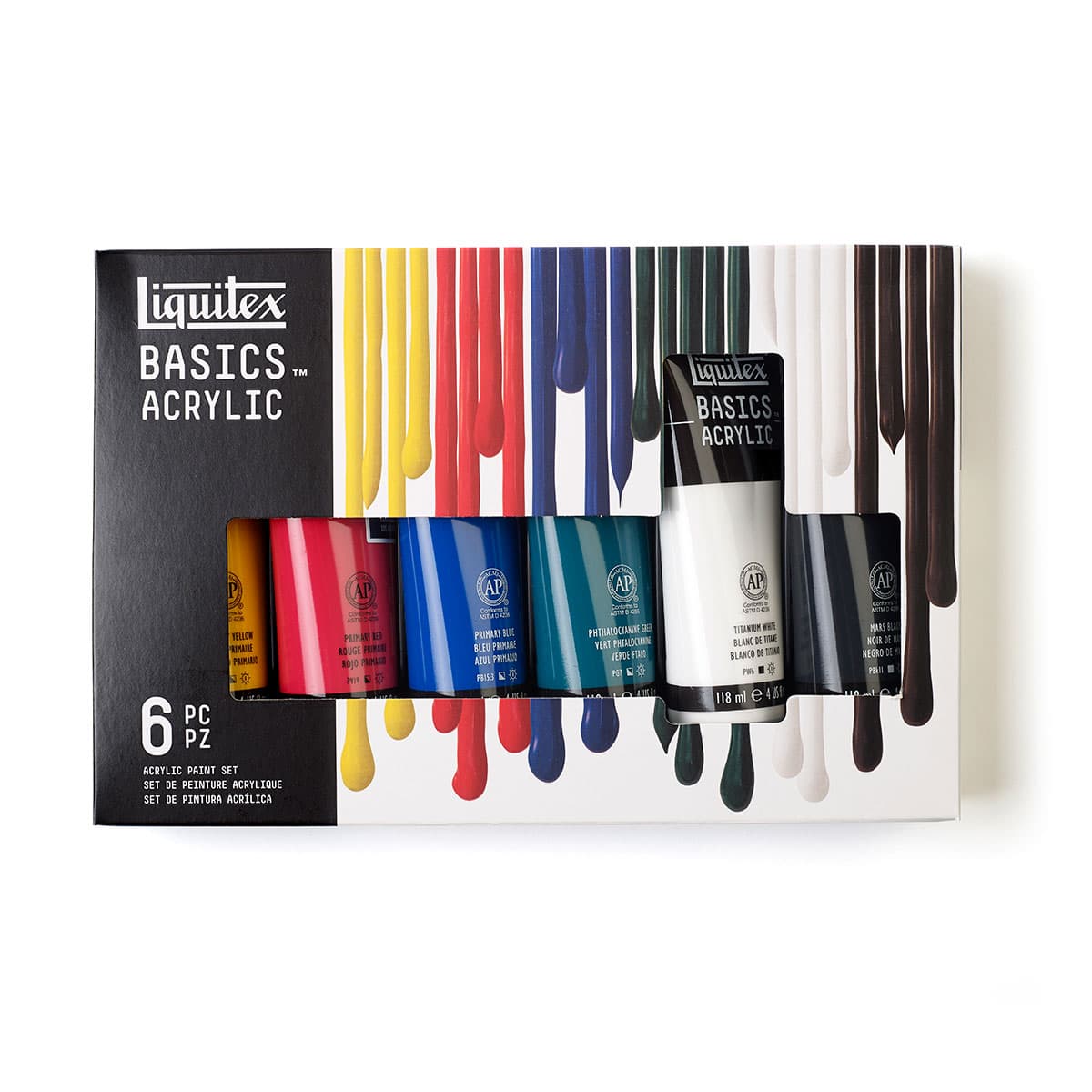 Liquitex - Basics Acrylic Set - 6x118ml