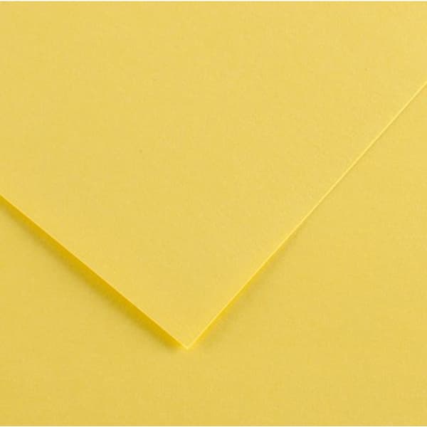 Vivaldi Poster Paper - 50 x 65cm 120gsm Straw Yellow