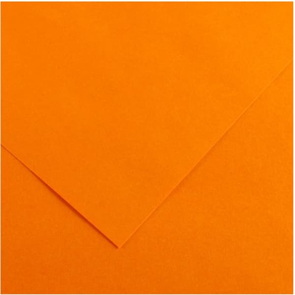 Vivaldi Poster Paper - 50 x 65cm 120gsm Clementine