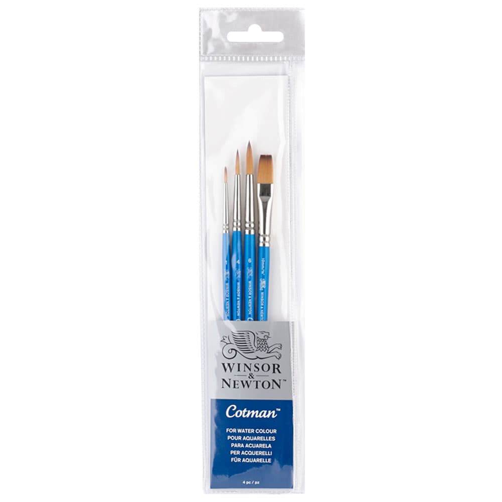 Cotman S/H 4 Brush Wallet