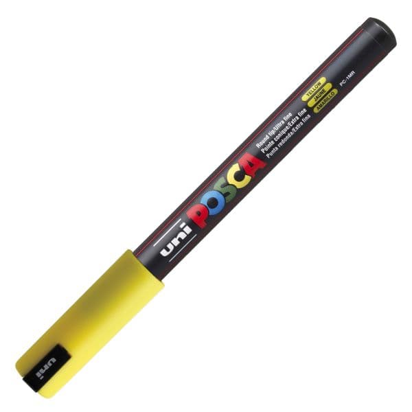 POSCA PC-1MR ULTRA FINE PIN TIP - Yellow