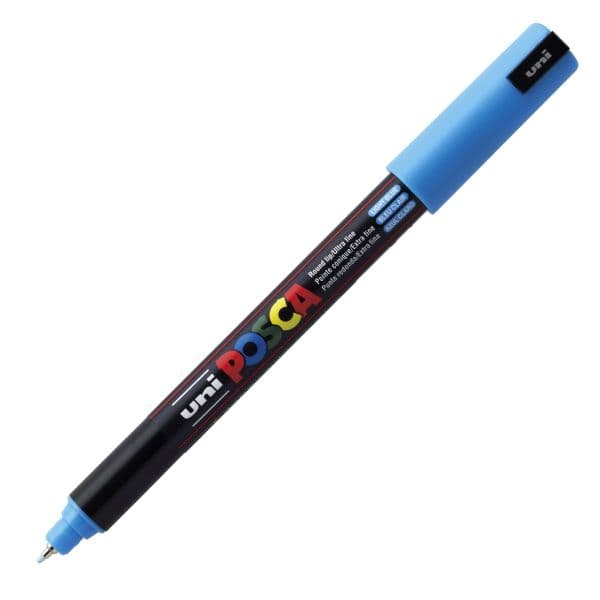 POSCA PC-1MR ULTRA FINE PIN TIP – LIGHT BLUE