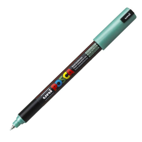 POSCA PC-1MR ULTRA FINE PIN TIP – METALLIC GREEN