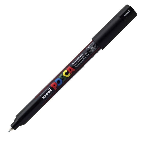 POSCA PC-1MR ULTRA FINE PIN TIP – BLACK