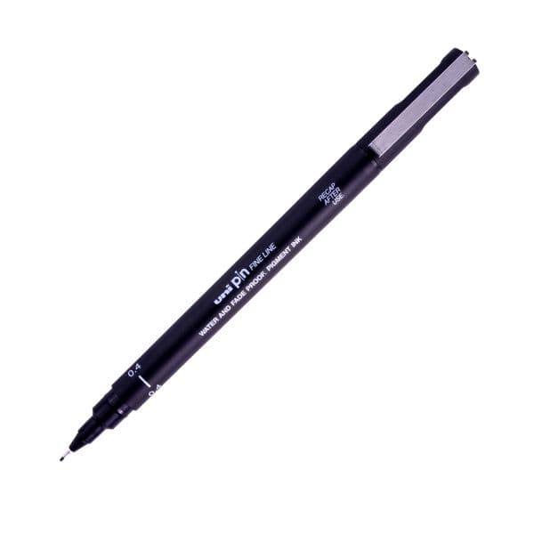 PIN04-200S FINE MARKER BLACK