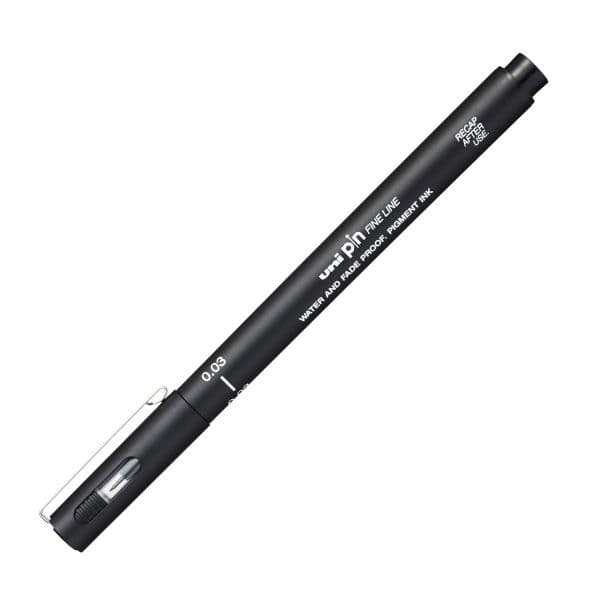 PIN 003-200 (S) BLACK FINE LINE MARKER