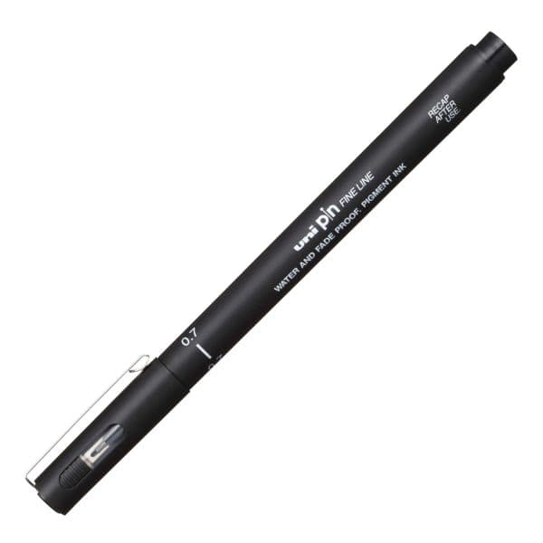 PIN 07-200 (S) BLACK FINE LINE MARKER