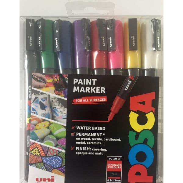 PC-3M ROCK PAINTING PACK WLT 8