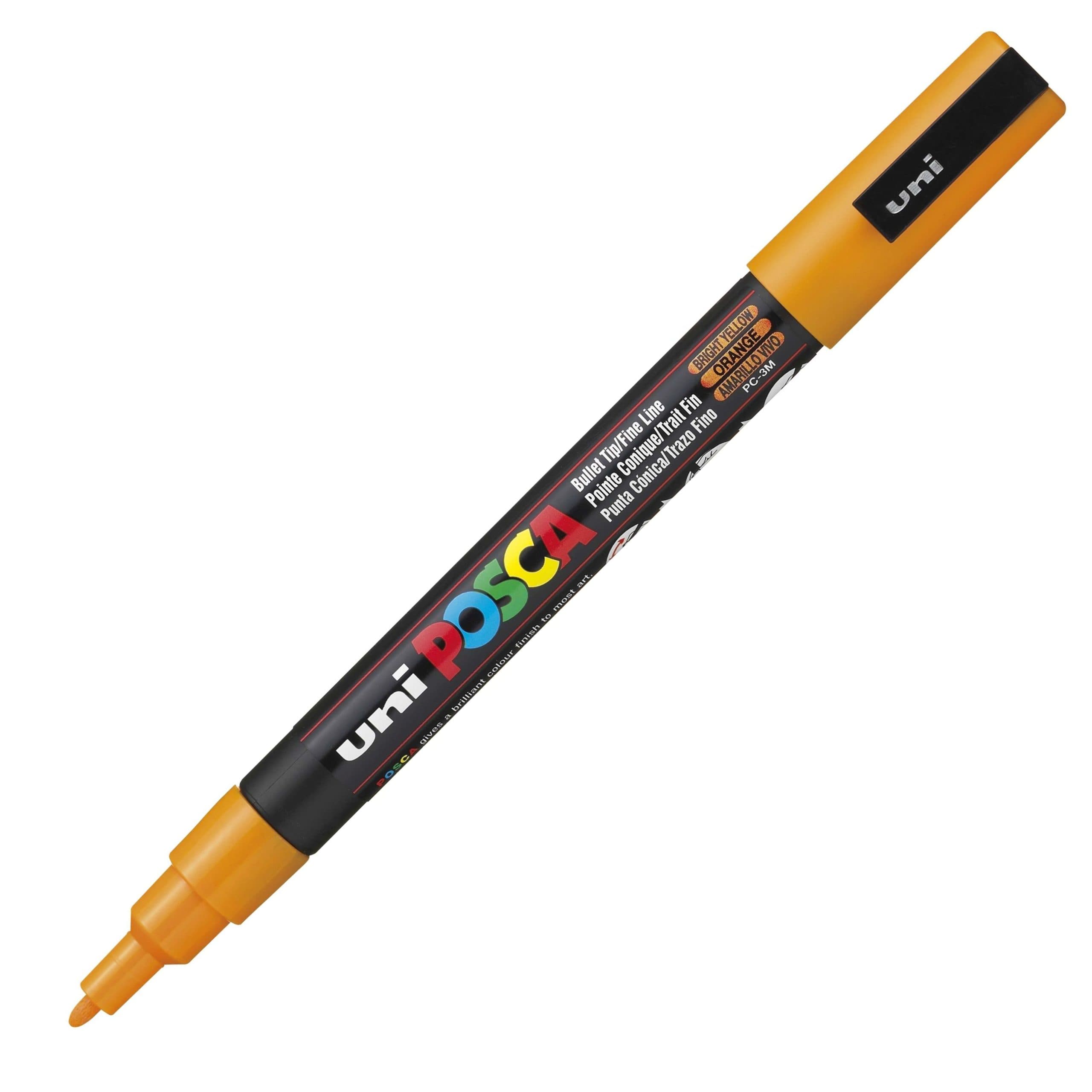 PC-3M BRIGHT YELLOW UNI-POSCA BULLET TIP