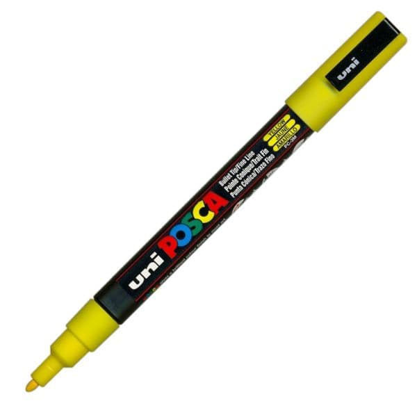 POSCAP C-3M FINE BULLET TIP – YELLOW