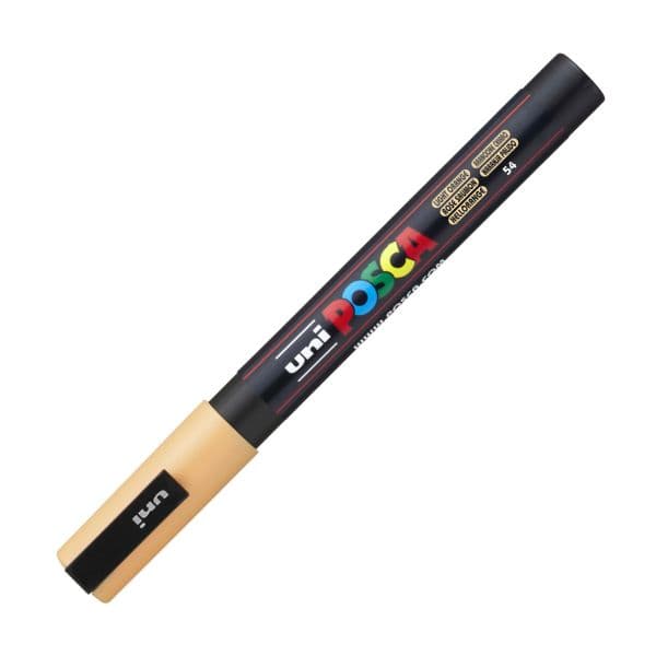 POSCA PC-3M FINE BULLET TIP – LIGHT ORANGE